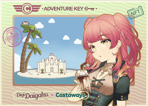 DıgiDoigaku Genesis Advanture Key Cestaways #534 - Zara cover