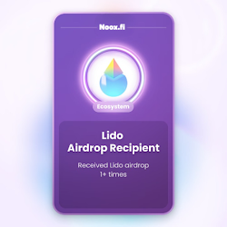 Noox.fi : Lido Airdrop Recipient cover