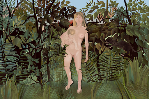 The Last Human Mother and Baby cover