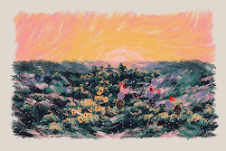 Sunset from the Bluffs #61 cover