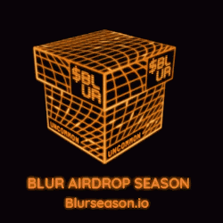Blur Airdrop Box cover