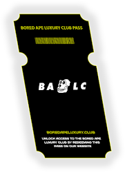 BoredApeLuxury.club Mint Pass cover