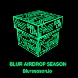 Blur Airdrop Box cover