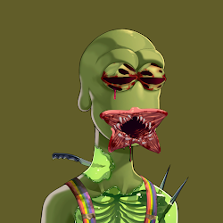 Zombie Apepe #7206 cover