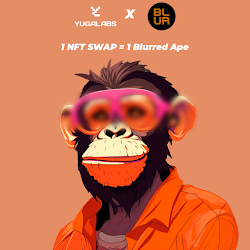 Blurred Ape Yacht Club cover