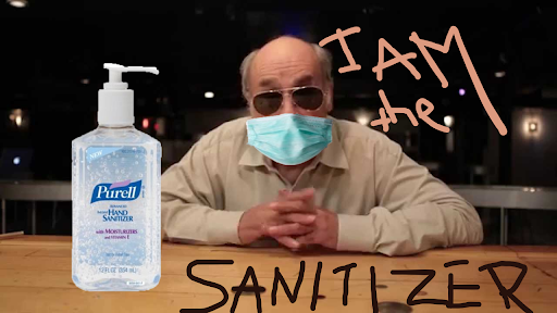 I am the Sanitzer cover