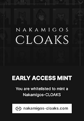 NAKAMIGOS: Early Access Mint cover