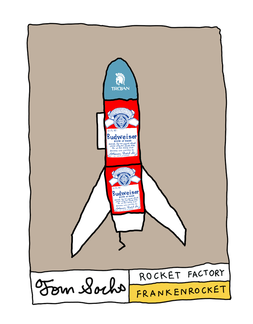Tom Sachs Rocket Factory #50 cover