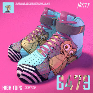 Ape High Tops #6479 cover