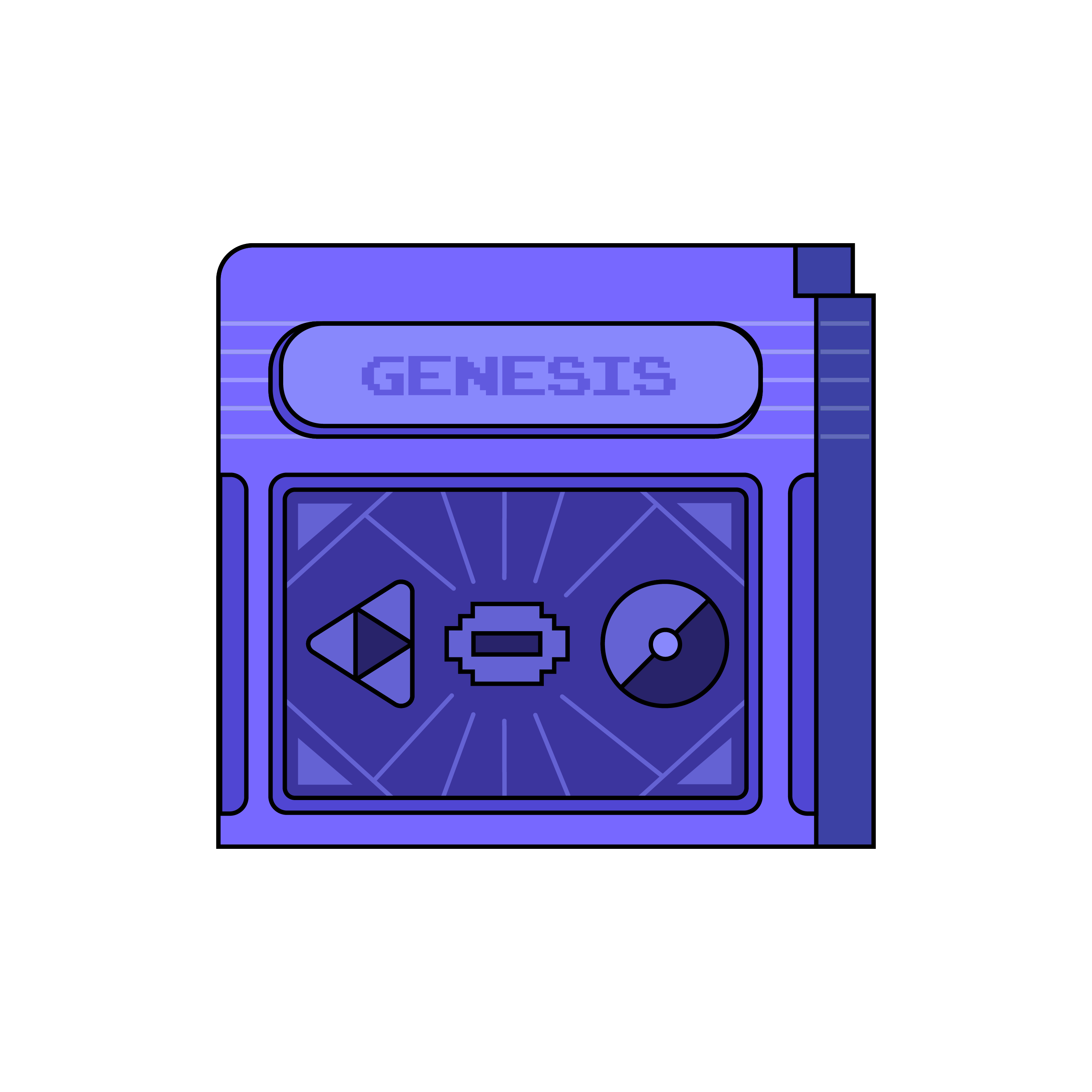 Genesis Cartridge cover