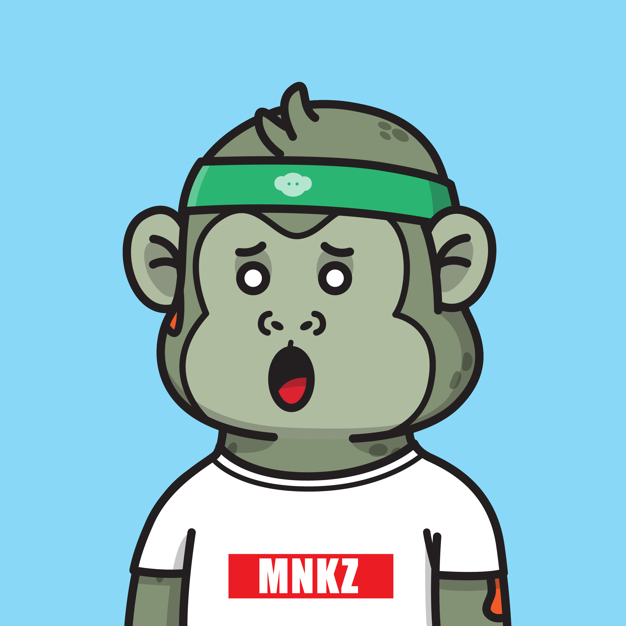 Monkeez #1 cover
