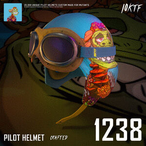 Mutant Pilot Helmet #1238 cover