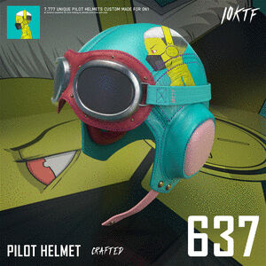 0N1 Pilot Helmet #637 cover