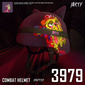 Mutant Combat Helmet #3979 cover