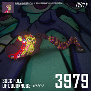 Mutant Sock Full of Doorknobs #3979 cover