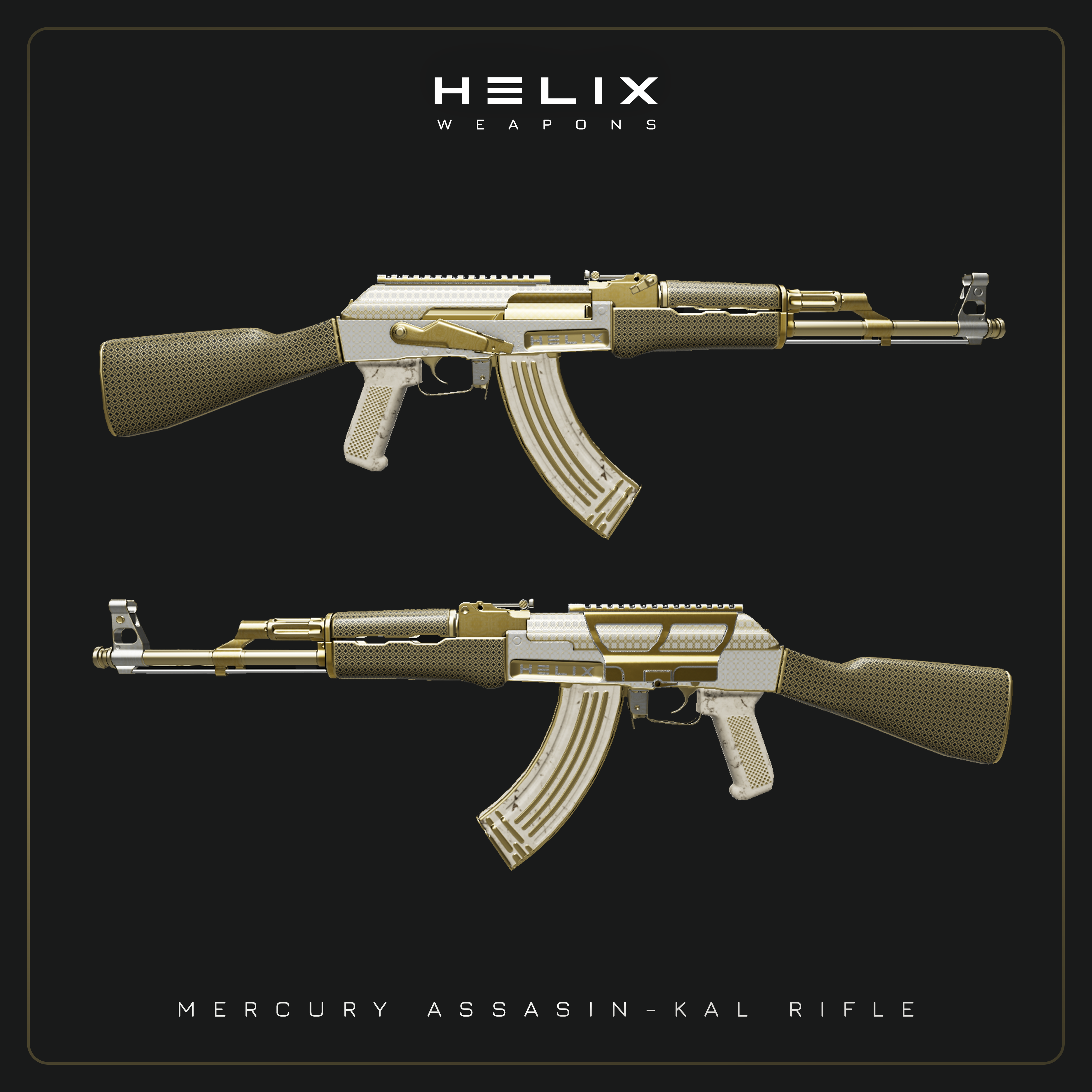 HELIX - Mercury Assassin Founders Gun Skin cover