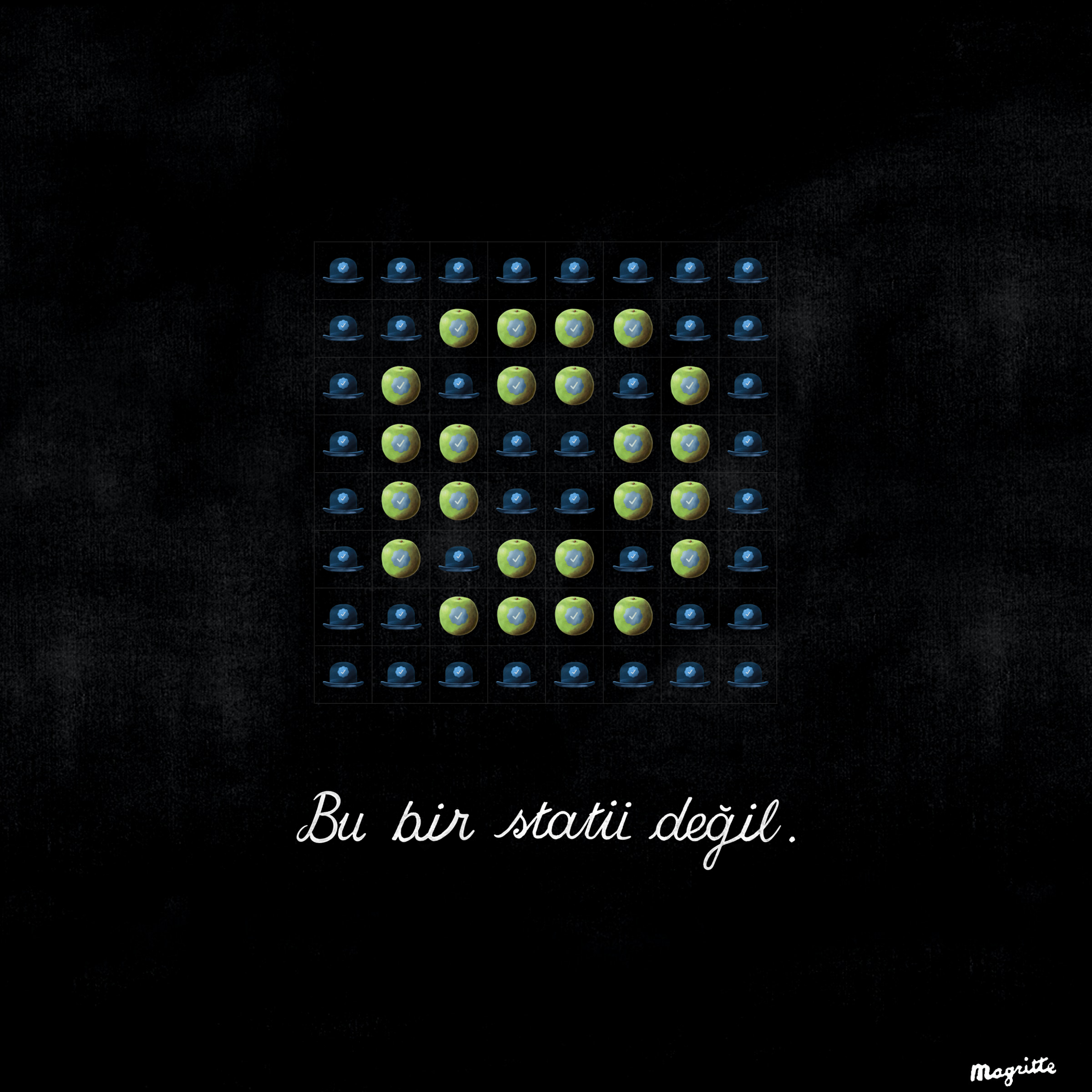 Magritte Checks #3639 cover
