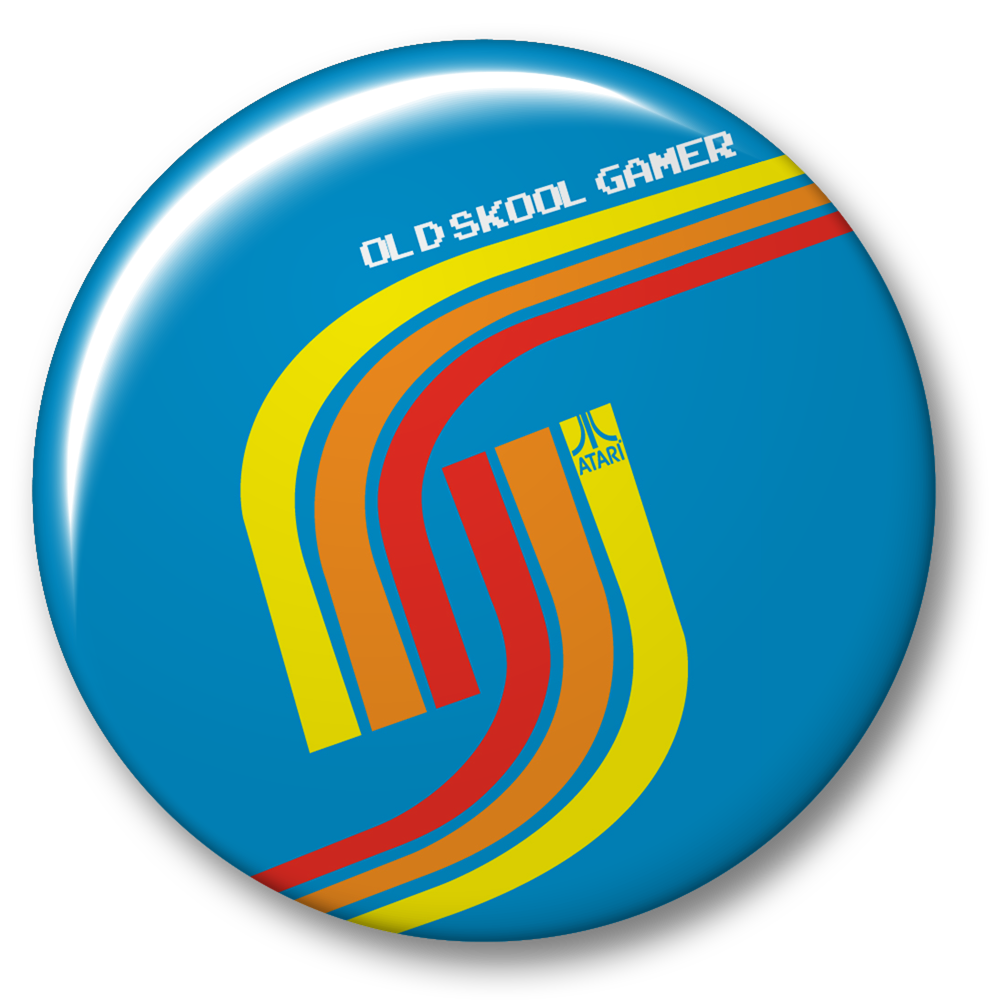 Old Skool Gamer Button cover