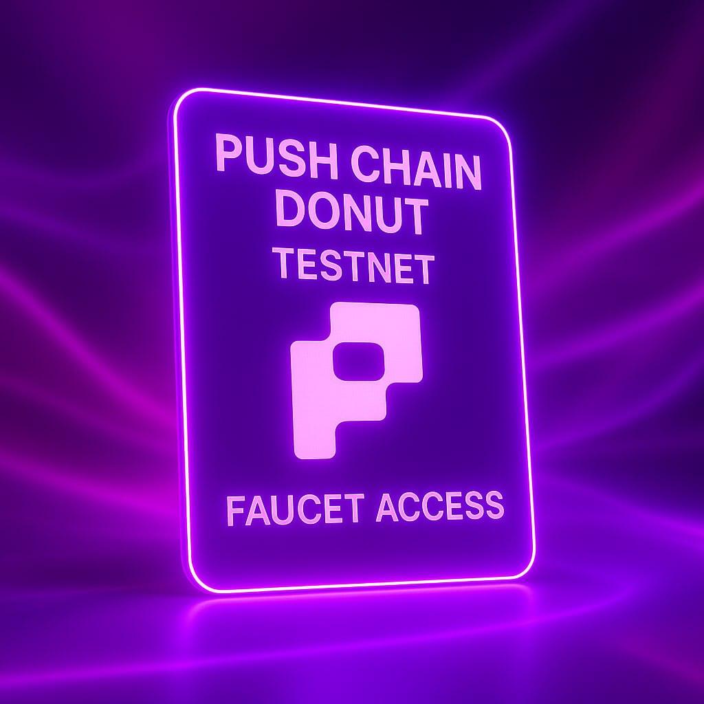 Push Chain Donut Faucet Pass