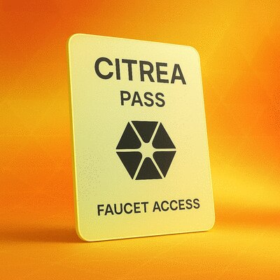 Citrea Faucet Pass