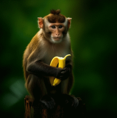 monkey love banana