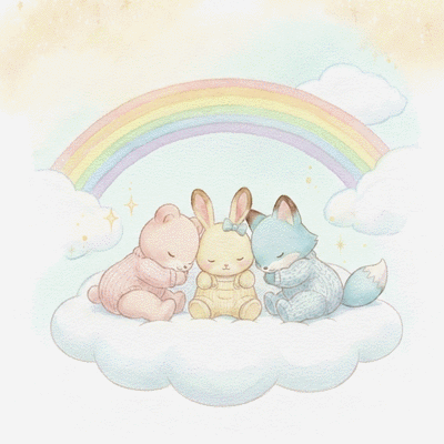 Rainbow Tales Babies:Sleepy Friends