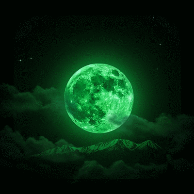 green moon