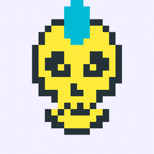 CryptoSkull #9741 cover