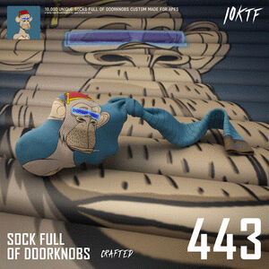 Ape Sock Full of Doorknobs #443 cover