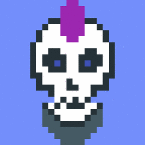 CryptoSkull #9743 cover