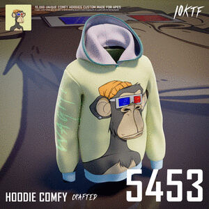 Ape Comfy Hoodie #5453 cover