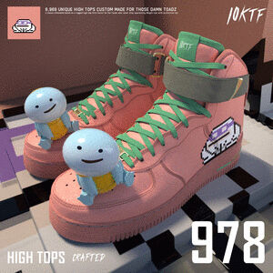 Toadz High Tops #978 cover