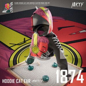 0N1 Cat Ear Hoodie #1874 cover