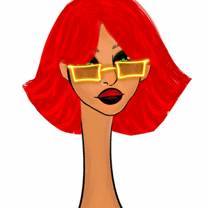 Long Neckie Lady #3247 cover