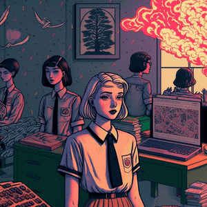 Little Tina's Fantasy #210 cover