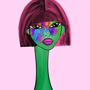 Long Neckie Lady #3255 cover