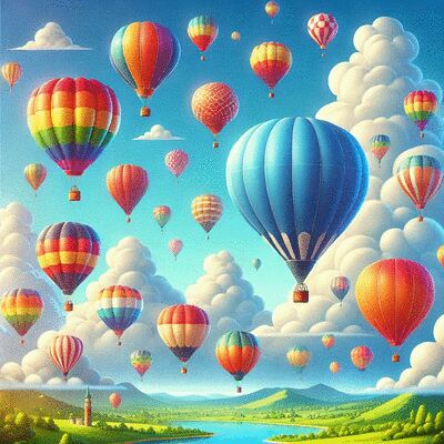 The ballons