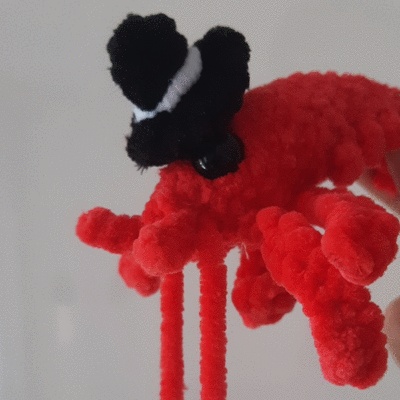 Shrimp in a bowler hat