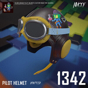Wizard Pilot Helmet #1342 cover