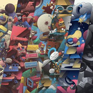 It Became A Myth Land by Defaced cover