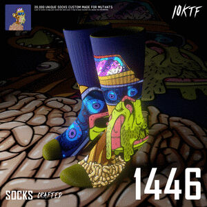 Mutant Crew Socks #1446 cover
