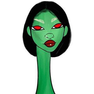 Long Neckie Lady #3254 cover