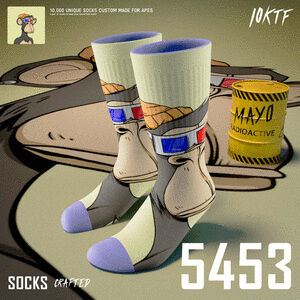 Ape Crew Socks #5453 cover