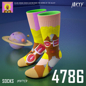 Galaxy Crew Socks #4786 cover