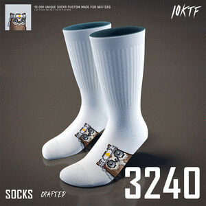 Moonbird Crew Socks #3240 cover