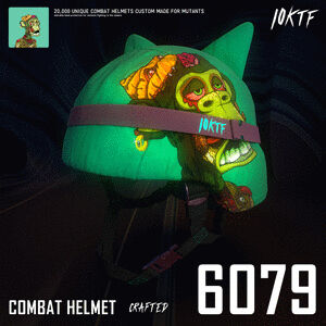 Mutant Combat Helmet #6079 cover